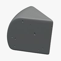 Farmhouse Cheese Slice - For 3D Print