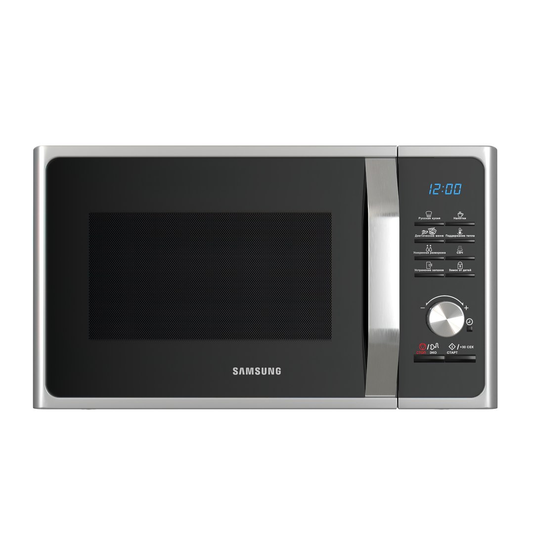 3D Microwave Oven Samsung MS23F302TQS - TurboSquid 1752878