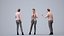Basics0364 - A set containing 5 models of male and female adults sitting in business attire in offic