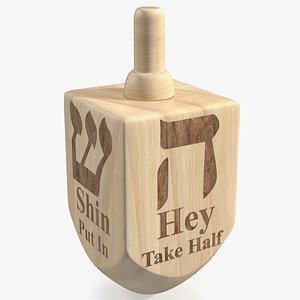 Carved Dreidel