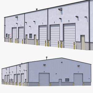 Industrial Building 5 3D model