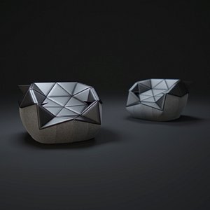 3d marie-bean-bag-chair model