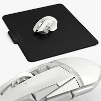 Gaming Mouse with Extended Desk Mouse Pad