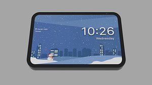 3D model Smart desk clock