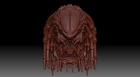 Alien Predator Head