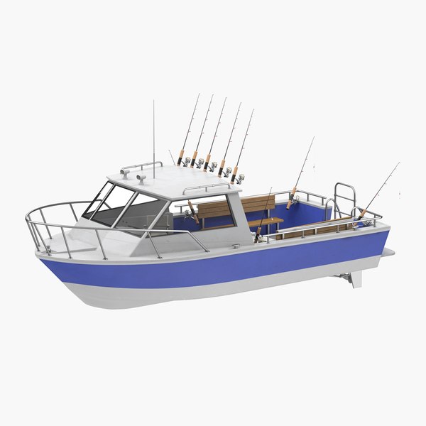 Sport Fishing Boat 3D Models for Download TurboSquid