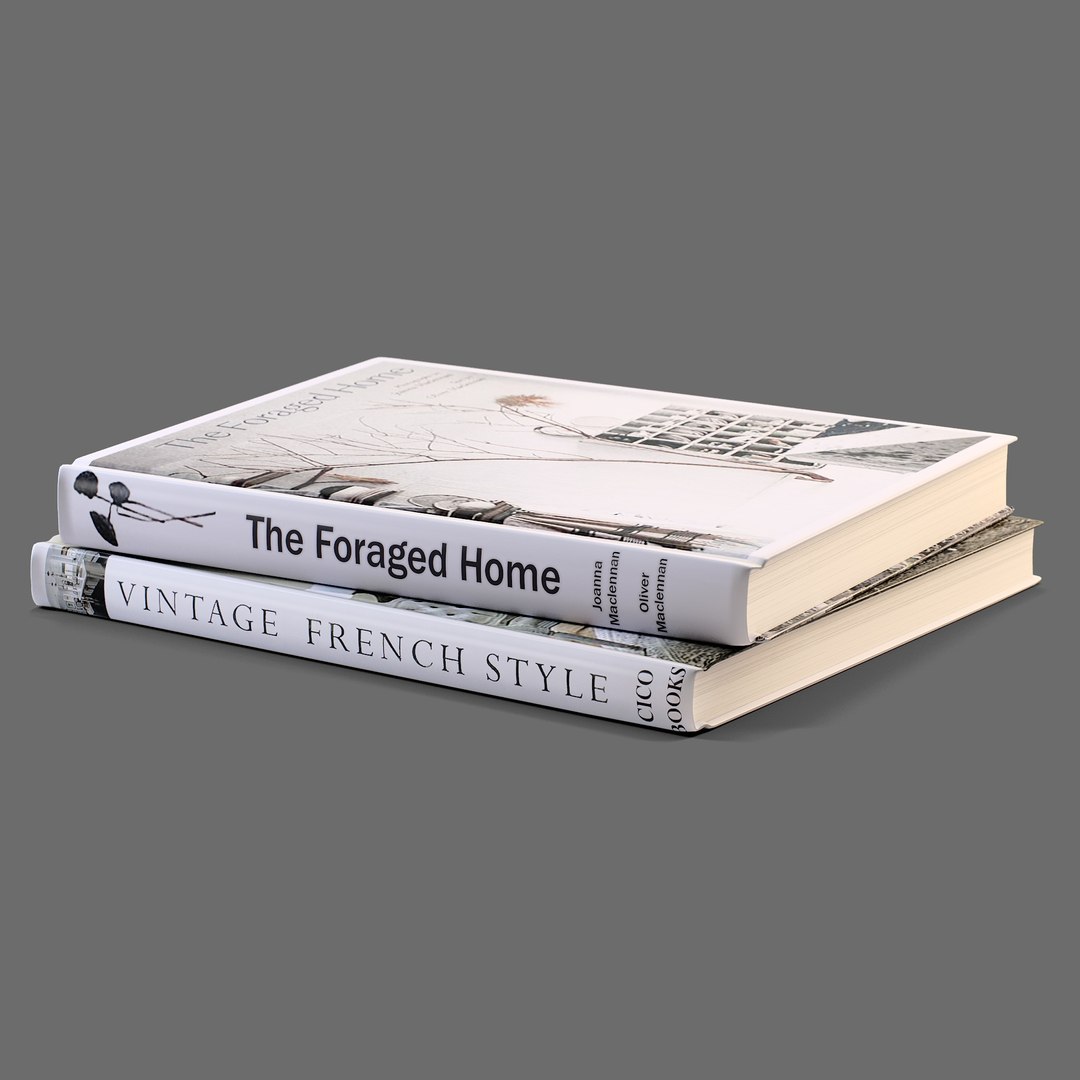 Decor Set 5 Vase And Books 3D - TurboSquid 2058540