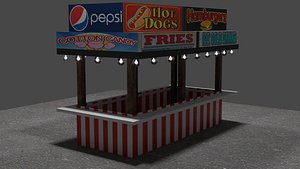 3D model amusment carnival