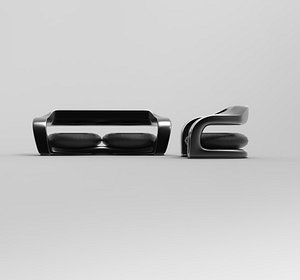 modern sofa chair 3D model