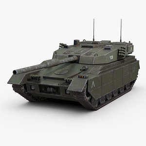 3D model Modern Tank Concept