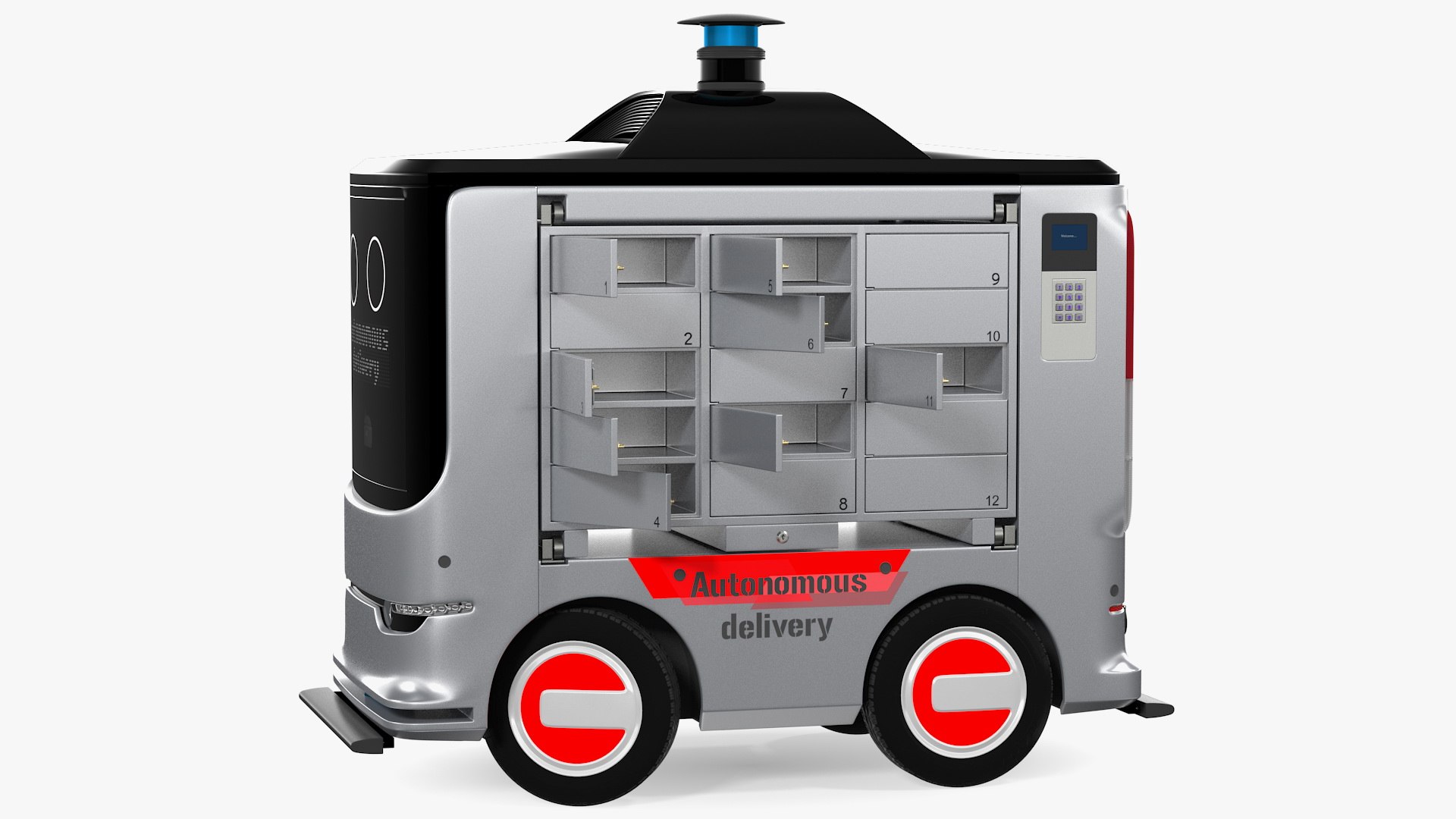 3D autonomous delivery service robot model https://p.turbosquid.com/ts-thumb/3L/1khf1Y/0LusKfwx/autonomousdeliveryservicerobotrigged3dmodel009/jpg/1601912289/1920x1080/fit_q87/8e3ede78531f87e2d5ee98330217cf42bb589de5/autonomousdeliveryservicerobotrigged3dmodel009.jpg
