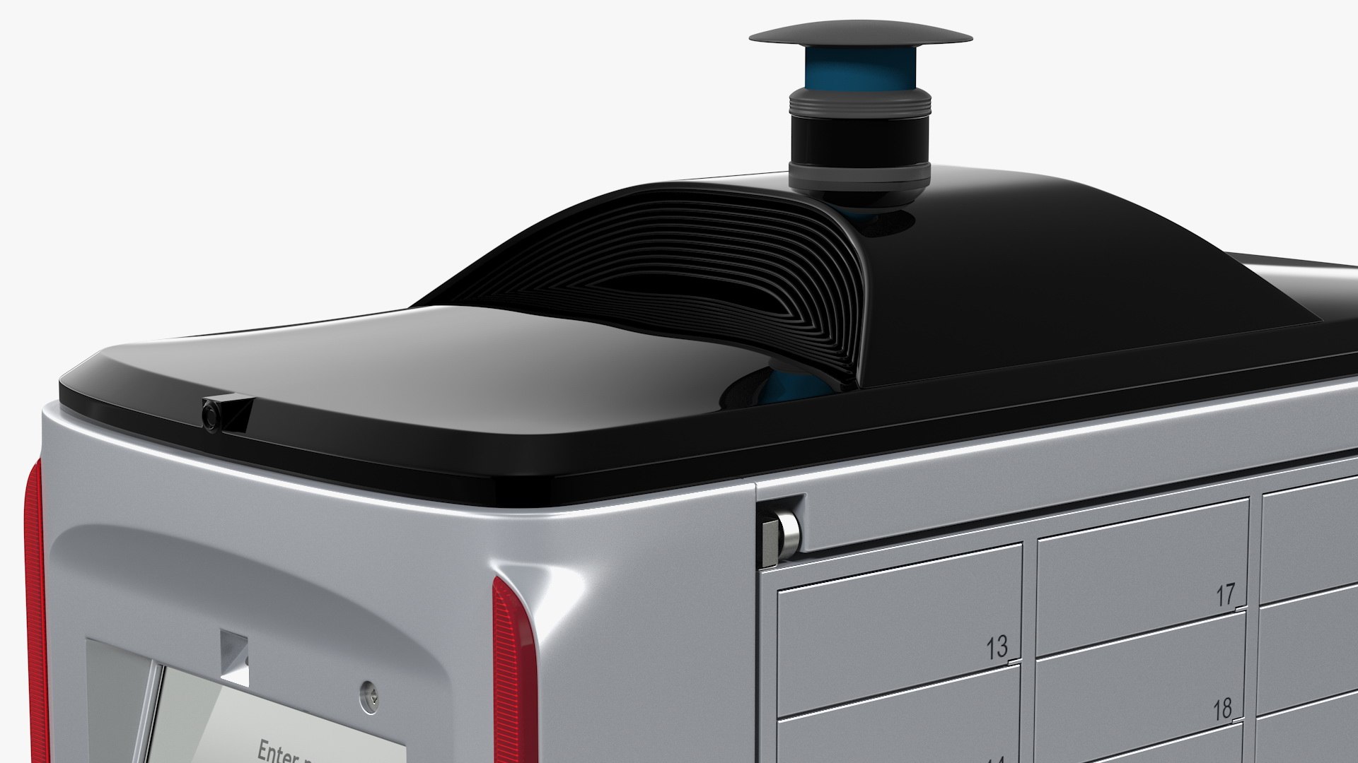 3D autonomous delivery service robot model https://p.turbosquid.com/ts-thumb/3L/1khf1Y/DXKjz08q/autonomousdeliveryservicerobotrigged3dmodel013/jpg/1601912331/1920x1080/fit_q87/bb4934e43a6dcd0e53cea1d016390ed61b219f49/autonomousdeliveryservicerobotrigged3dmodel013.jpg