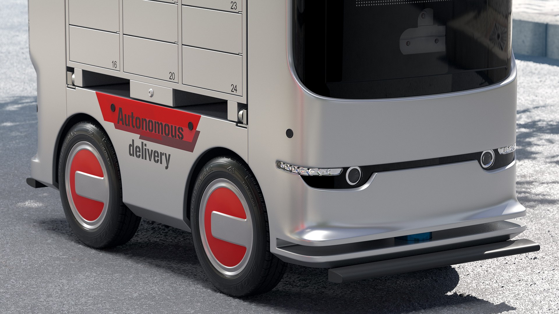 3D autonomous delivery service robot model https://p.turbosquid.com/ts-thumb/3L/1khf1Y/XhJvQLCU/autonomousdeliveryservicerobotrigged3dmodel004/jpg/1601912236/1920x1080/fit_q87/5dd3a2ca116f9028ced4e3882493450ba141d7f1/autonomousdeliveryservicerobotrigged3dmodel004.jpg