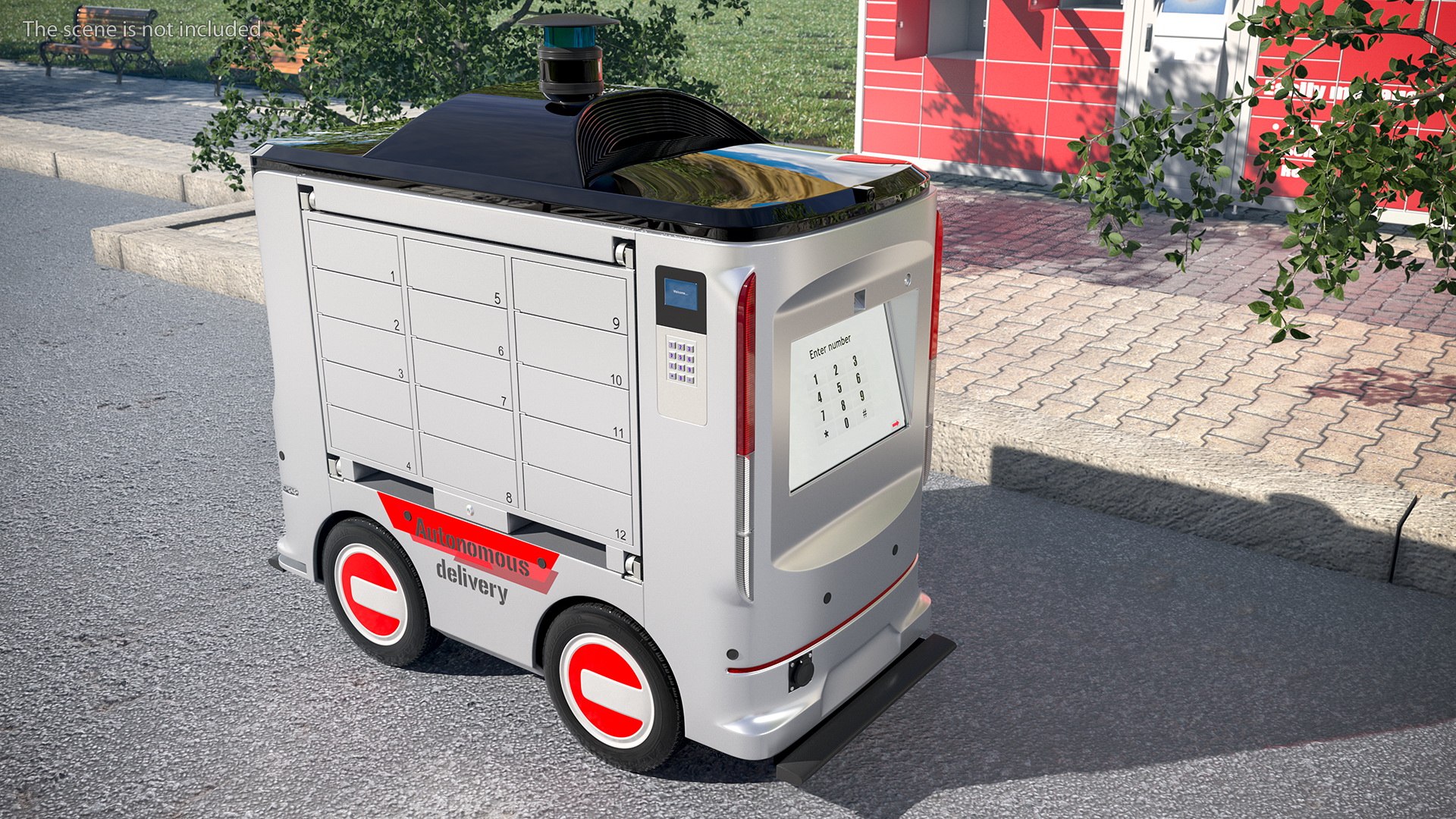 3D autonomous delivery service robot model https://p.turbosquid.com/ts-thumb/3L/1khf1Y/oYlBRKe9/autonomousdeliveryservicerobotrigged3dmodel003/jpg/1601912225/1920x1080/fit_q87/ef3853362ab2939057c47c9418bf77ec545fa6e5/autonomousdeliveryservicerobotrigged3dmodel003.jpg