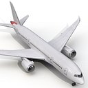 Boeing 787-8 Dreamliner Generic 3D Model