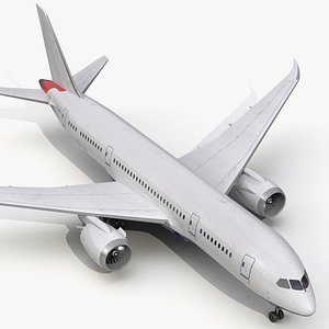 Boeing 787-8 Dreamliner Generic 3D Model