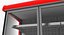 3D multideck display fridge model