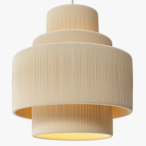 3D model Abernathy Pendant Light by Lulu and Georgia