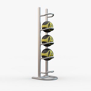 3D medicine ball rack