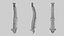 Rigged Spine Plus Rib Cage combined Collection