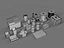 Industrial Props Collection 3D