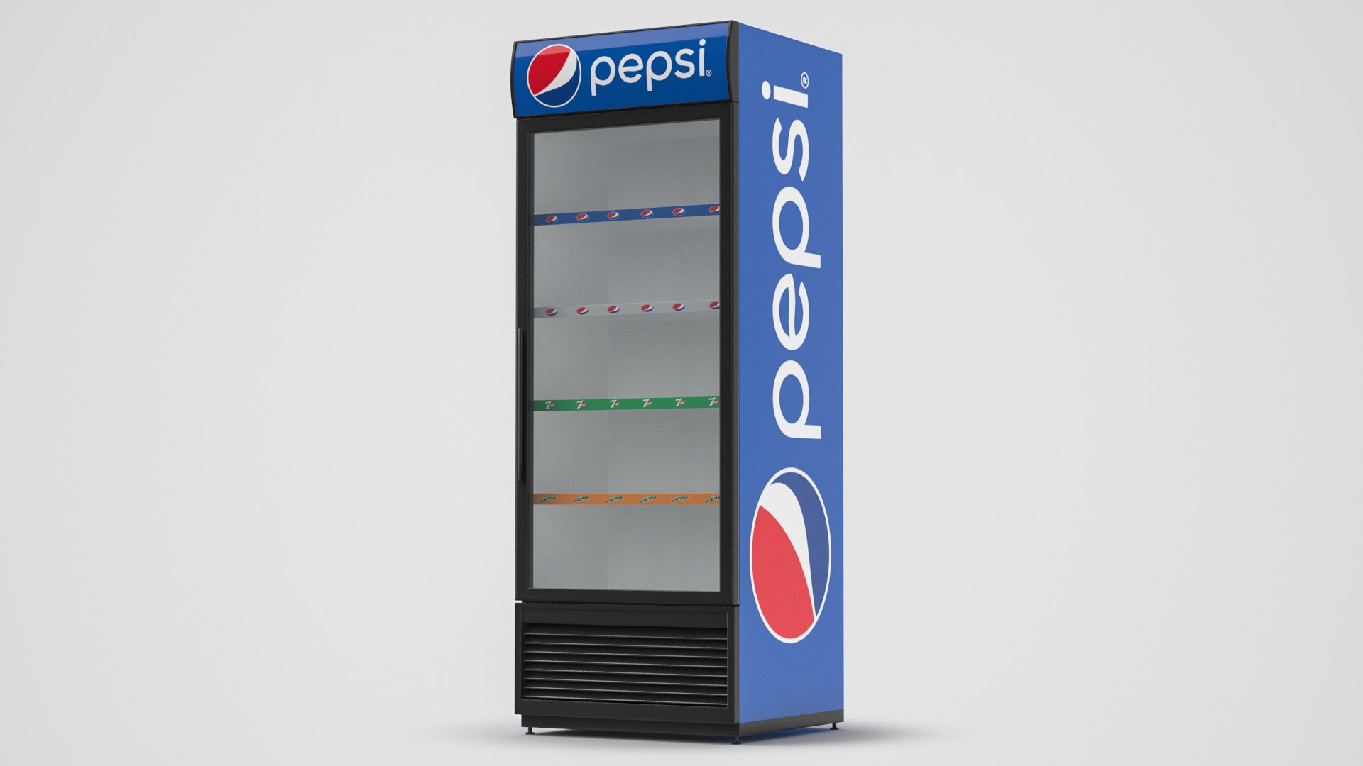 Pepsi Refrigerator Display Model TurboSquid 1641768