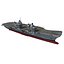 HMS Queen Elizabeth Aircraft Carrier 3D Model