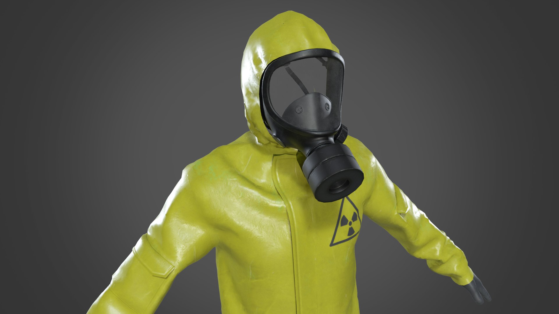 3D Hazmat suit - TurboSquid 2076065
