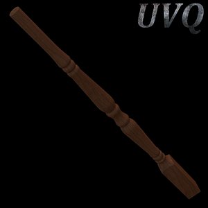 wooden baluster max
