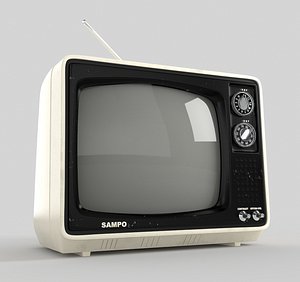 3d old television