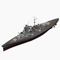 Battleship Bismarck German Navy WW2
