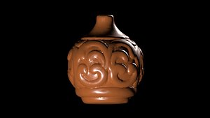 CARVED LATHE 43 3D model