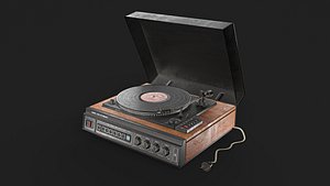 3D Record player