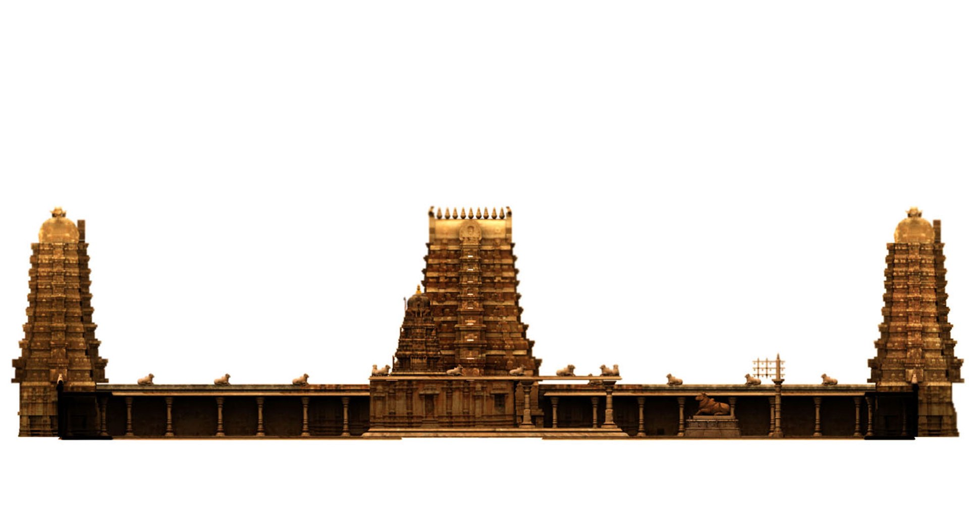 3D Model Indhu Temple - TurboSquid 1467329