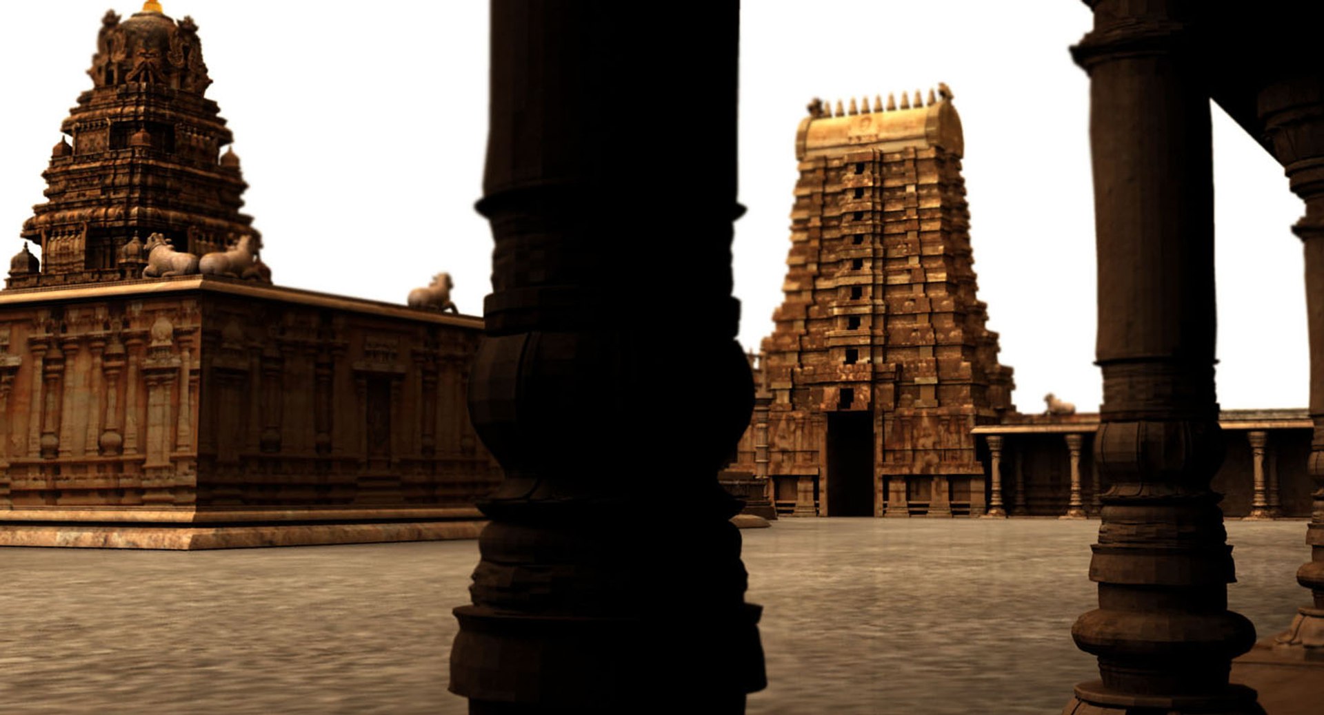 3D Model Indhu Temple - TurboSquid 1467329