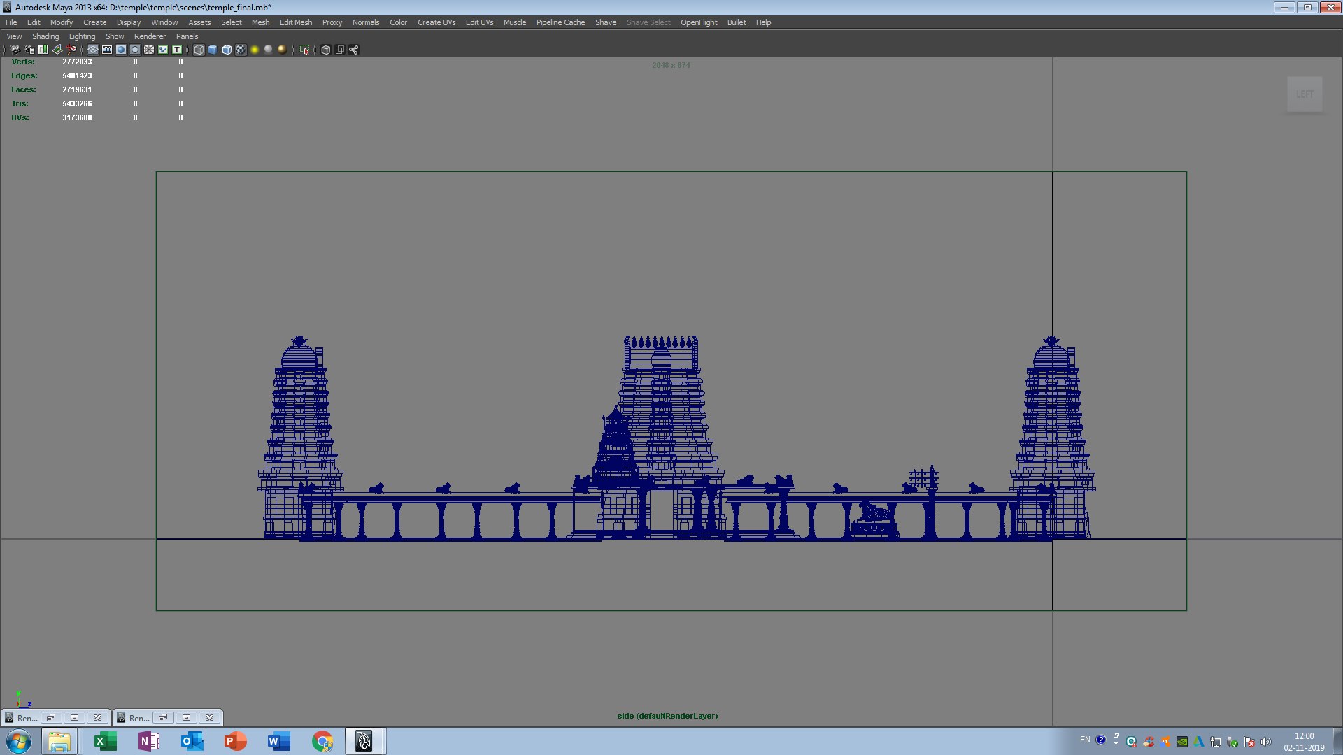 3D Model Indhu Temple - TurboSquid 1467329