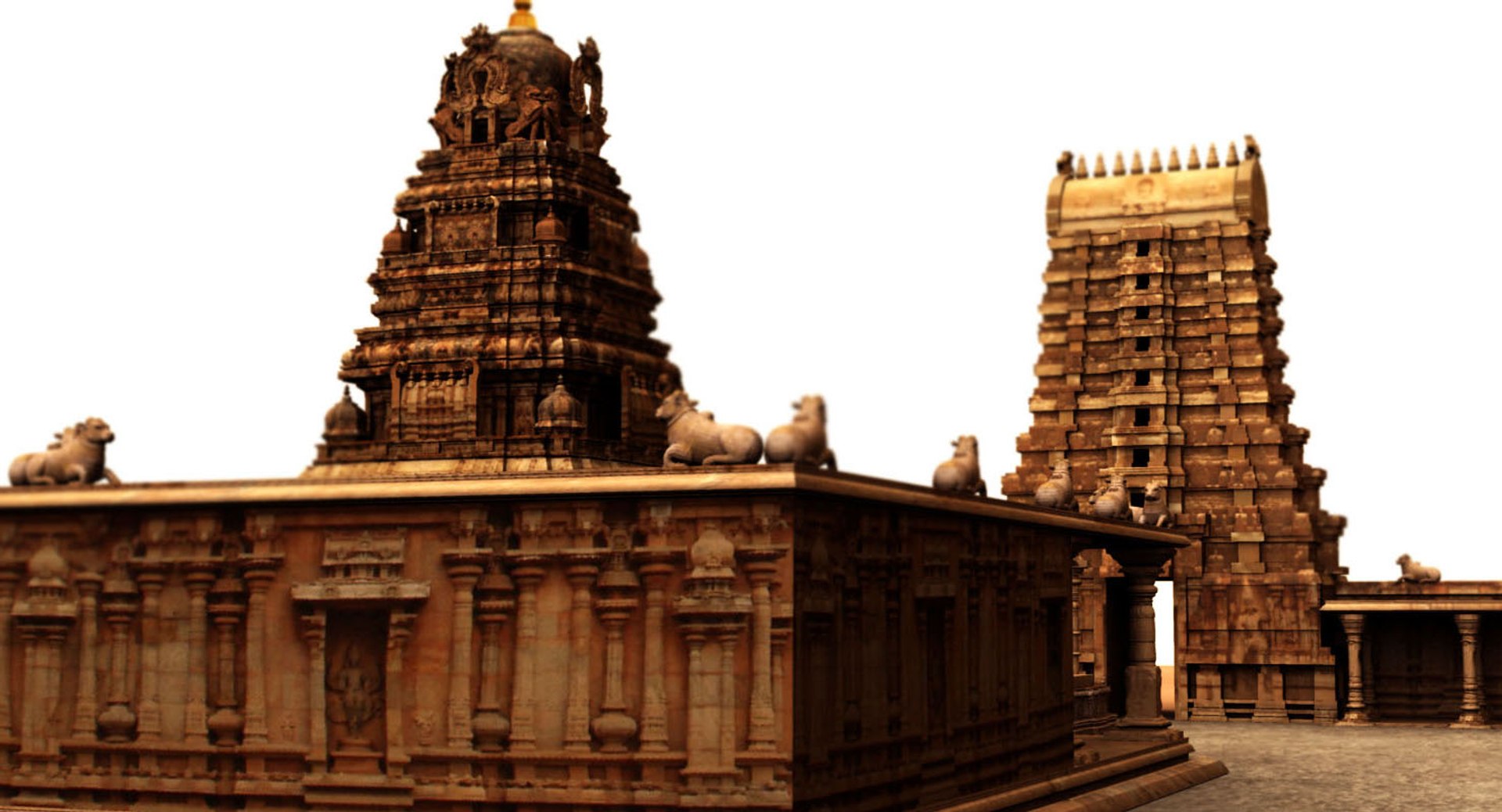 3D Model Indhu Temple - TurboSquid 1467329
