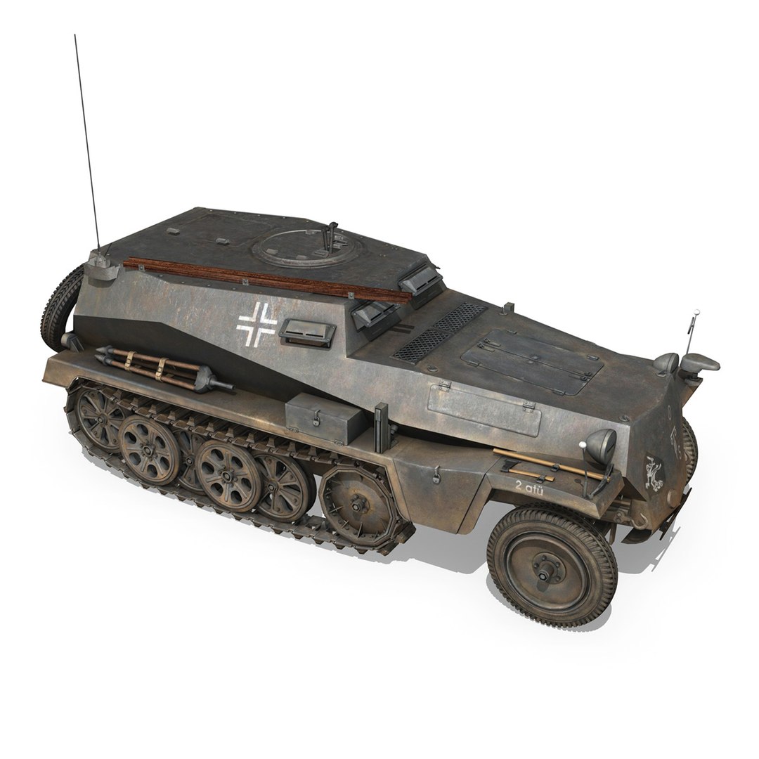 3D Sd Kfz 253 - Model - TurboSquid 1177606