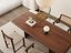 Modern Walnut Dining Room 16