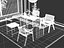 Modern Walnut Dining Room 16