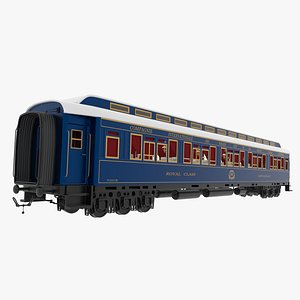 Restaurant Car Orient Express 3D model