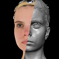 European Female 20s head scan 009