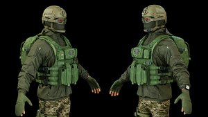 Infantry Army Soldier Full Tactical Armor