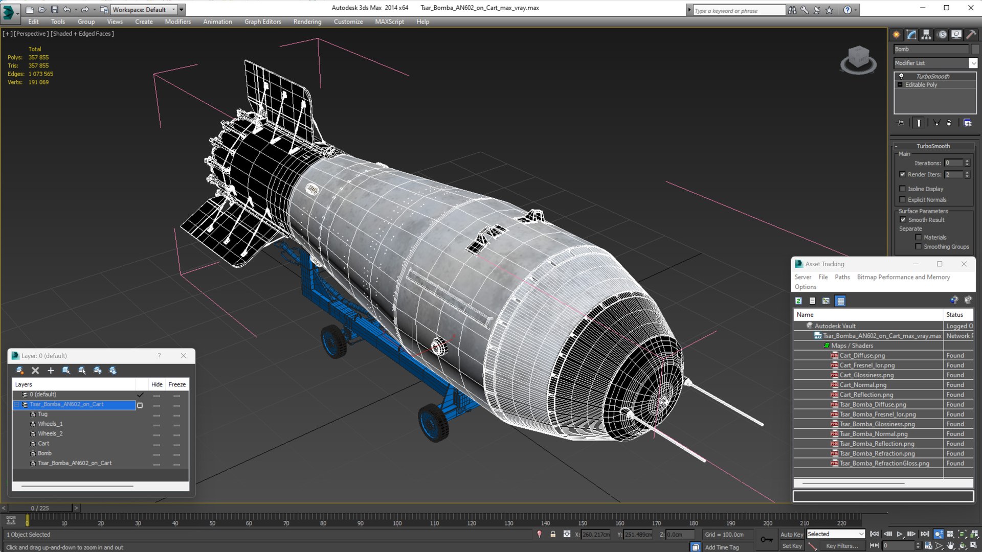 Tsar Bomba AN602 on Cart 3D model https://p.turbosquid.com/ts-thumb/3L/n5UyAN/mr/tsarbombaan602oncart3dmodel020/jpg/1682311833/1920x1080/fit_q87/fe8f0700691e8e15582b51e0ba5377b14bd6f812/tsarbombaan602oncart3dmodel020.jpg