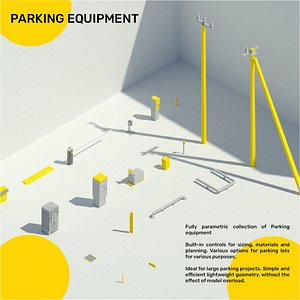Parking equipment model