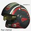 Poe Dameron helmet
