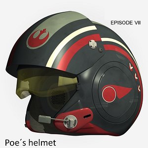 Poe Dameron helmet