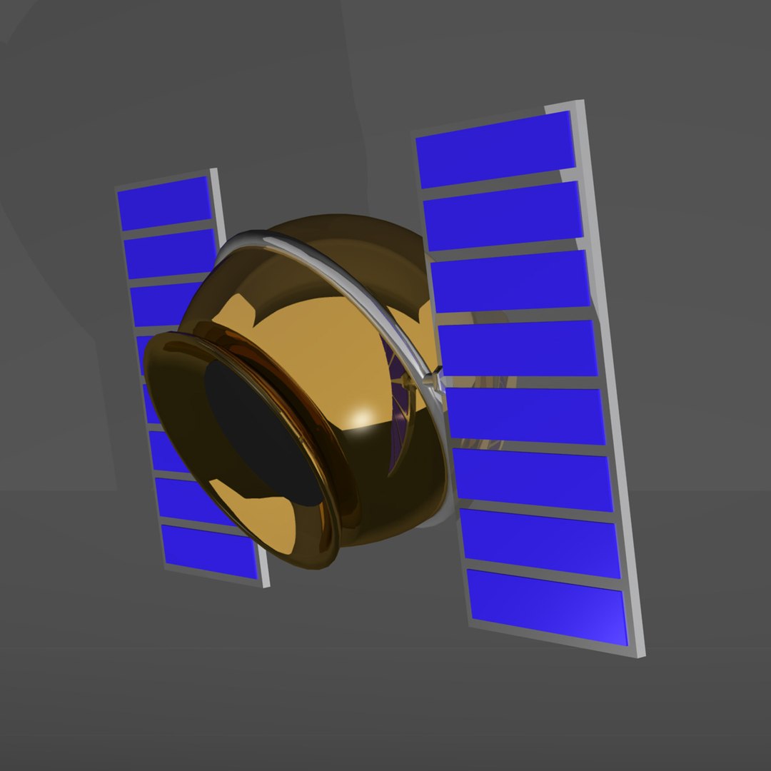 3d Model Satellite