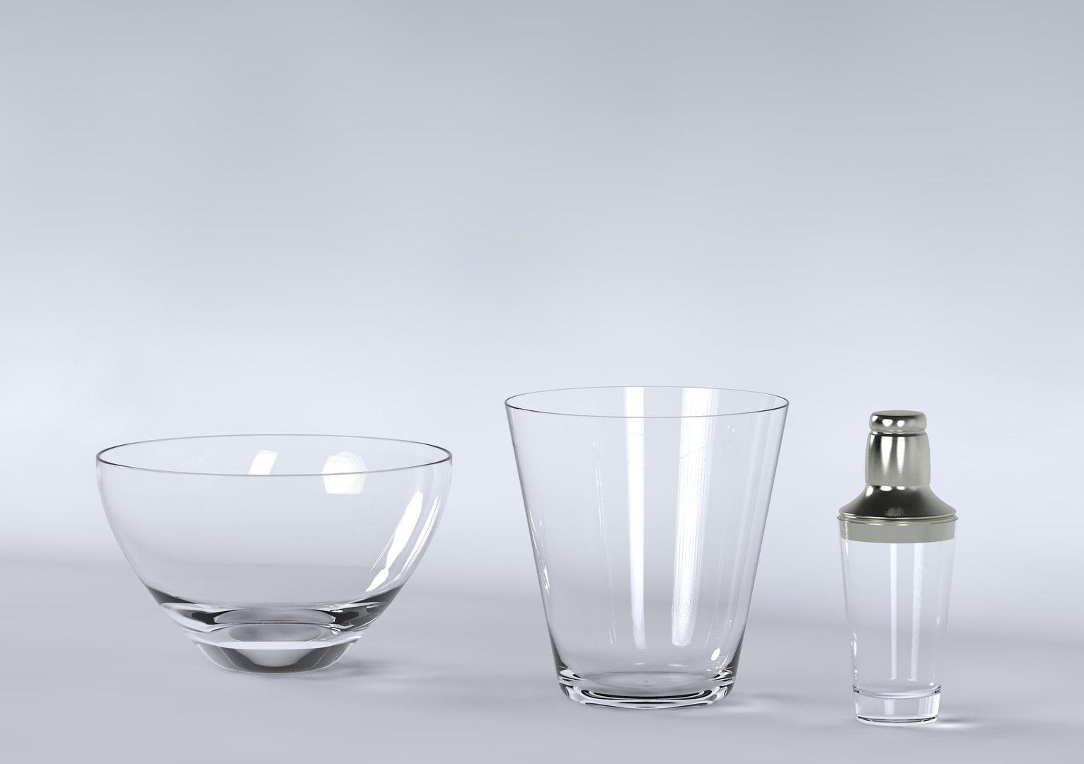 COCKTAIL GLASSWARE 3D model - TurboSquid 2008651