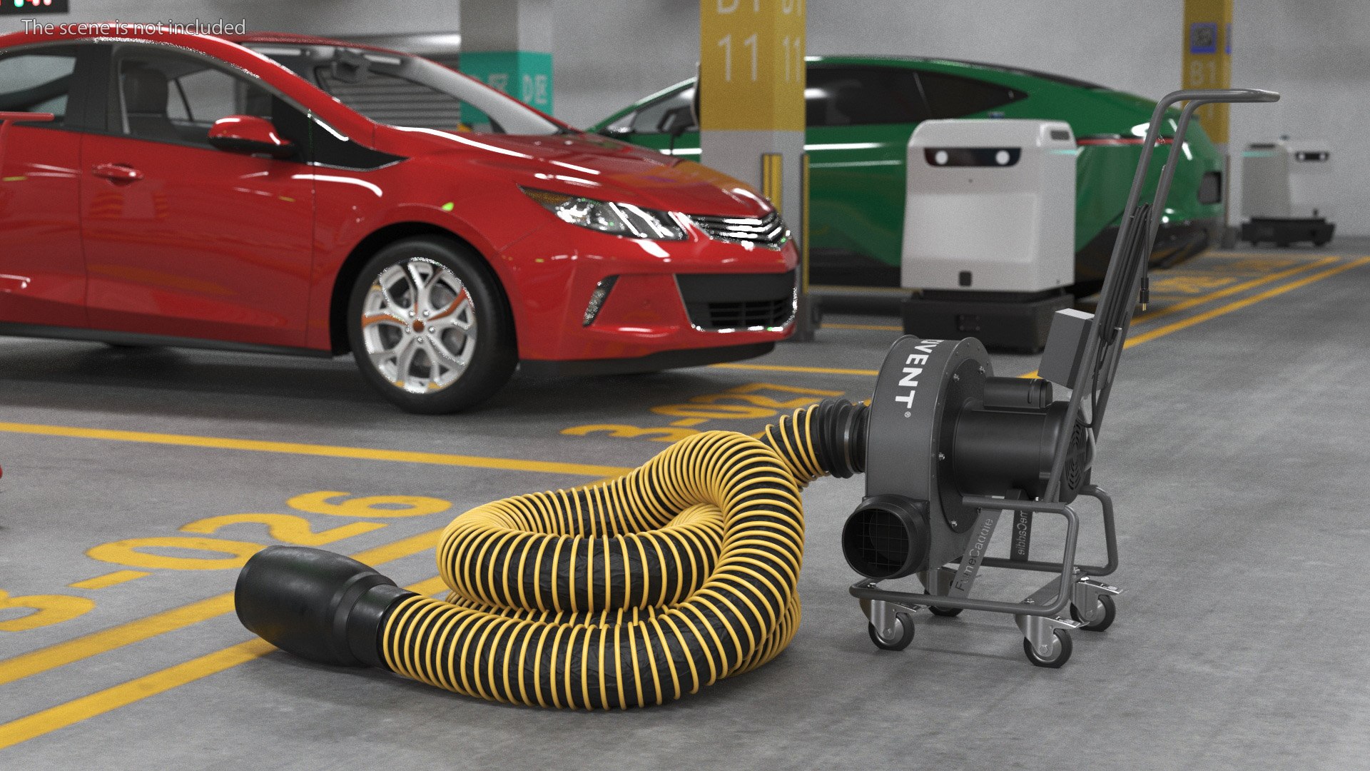 FumeCaddie Vehicle Exhaust Extractor Rigged For Maya 3D - TurboSquid ...